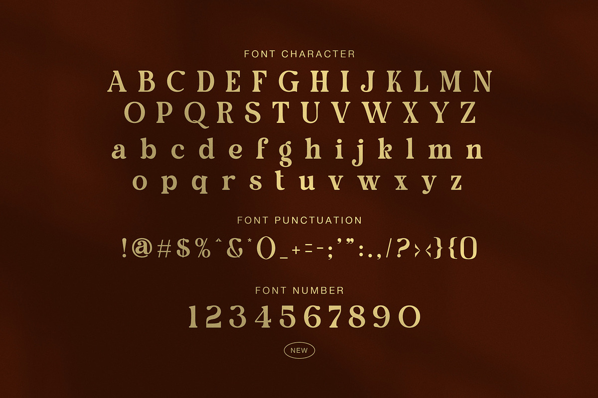 Niken Vintage Elegant Serif Font, a Serif Font by Graphicxell (Photo 6 of 8)