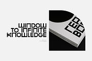 MBF Neurotic - Experimental square, a Sans Serif Font by MoonBandit (Thumbnail 5 of 5)