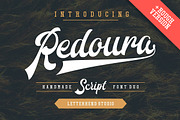 Redoura Font Duo, a Script Font by Letterhend Studio (Thumbnail 1 of 9)