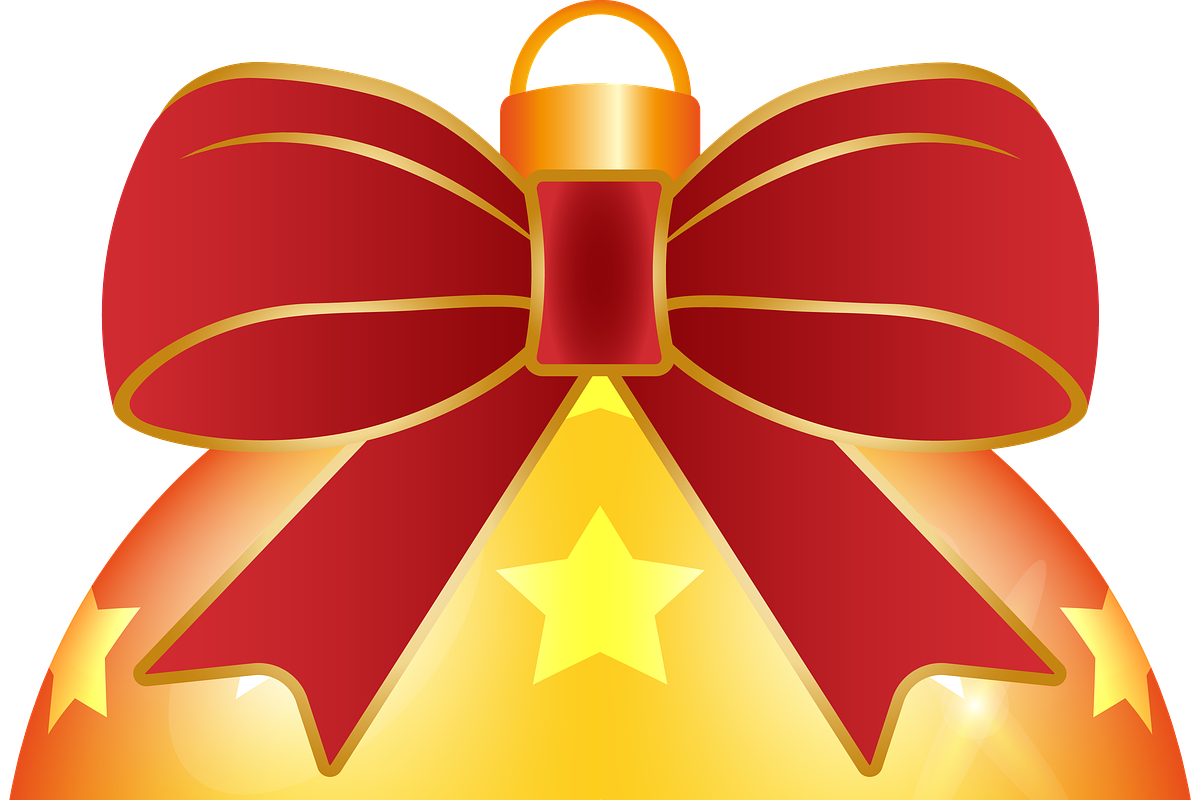 gold Christmas ball for the tree, a Decorative Illustration by JYa_Design