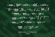 Menthok, a Script Font by Rahagita Studio (Thumbnail 3 of 8)