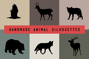 Handmade Animal Silhouettes