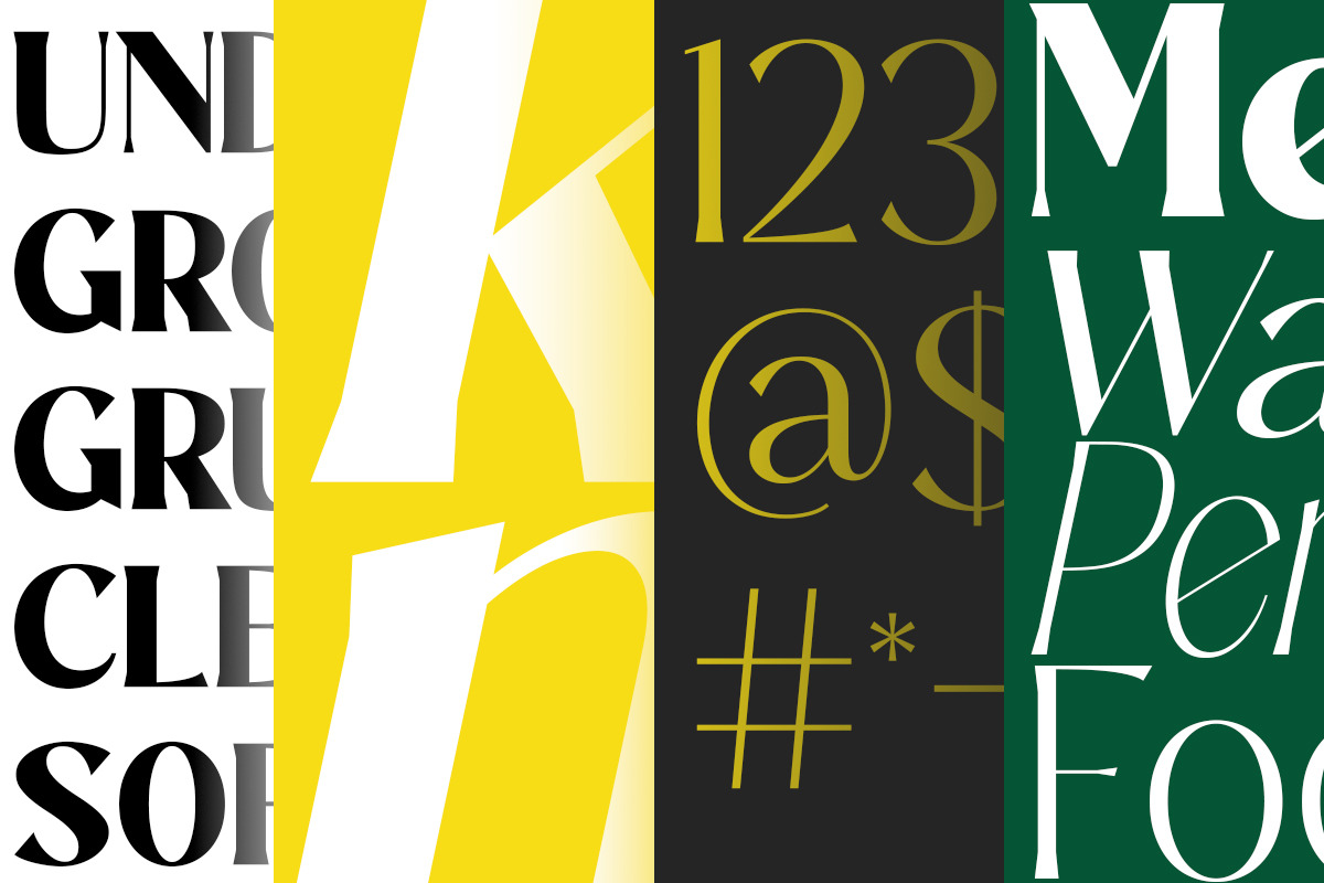 Sarghet - 54 Font Family, a Serif Font by Rotterlab Studio (Photo 10 of 10)