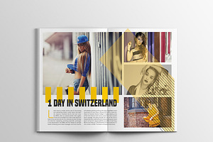 Linda Fashion Megazine Template