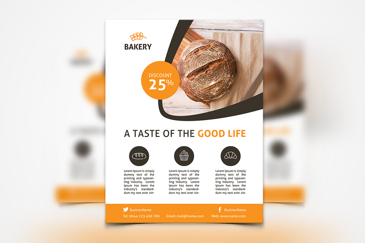 200+ Premium Flyers Bundle 99% OFF, a Flyer Template by UNIK Agency (Photo 49 of 66)