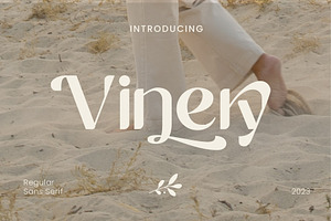 Vinery - Elegant Typeface