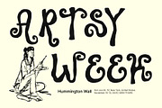 CS Mimsey – Decorative Font, a Handwritten Font by Craft Supply Co. (Thumbnail 4 of 8)