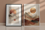 Boho Sunset Illustration, a Decorative Illustration by Housui Patterns (Thumbnail 7 of 9)