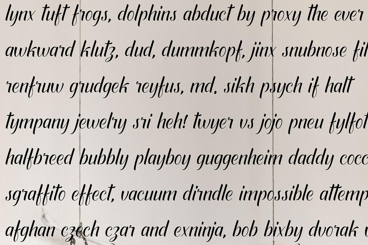 Mathilda, a Script Font by Reza Studio (Photo 9 of 10)