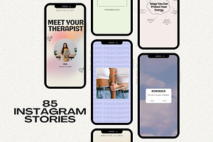 Mental Health Template Bundle