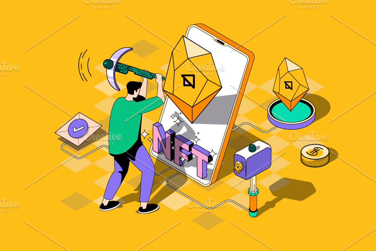 Business Isometric Web Illustrations, a Templates & Theme by alexdndz (Photo 16 of 21)