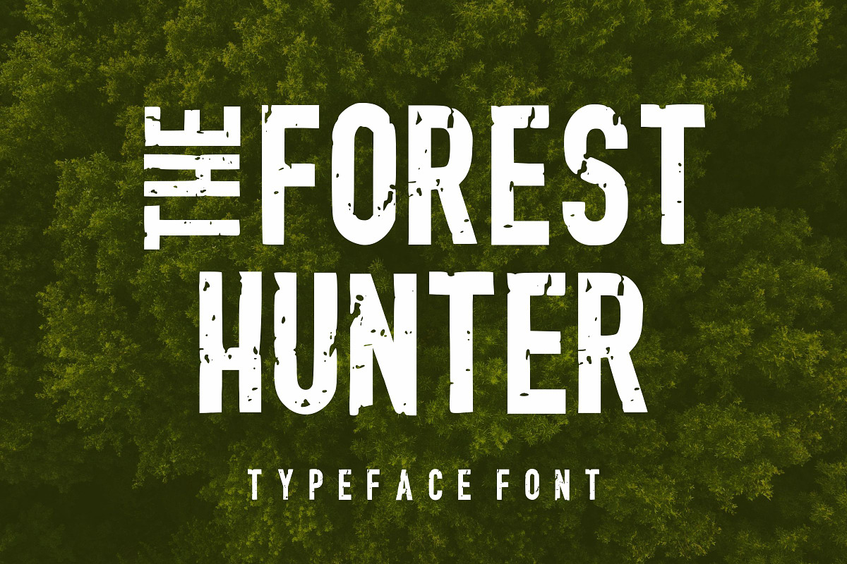 The Forest Hunter, a Font by Limited.studio (Photo 1 of 7)