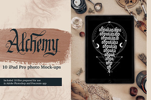 IPad Pro Alchemy Photo Mockup