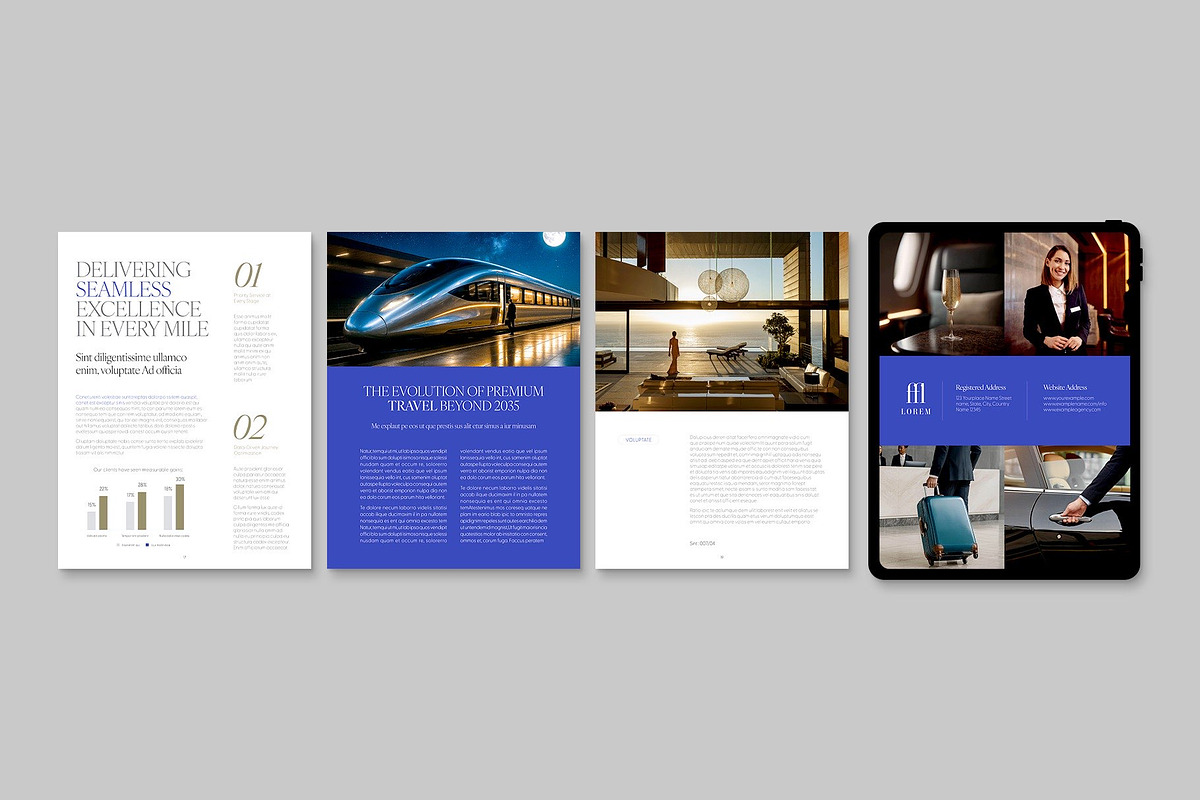Travel Brochure Template (Digital), a Brochure Template by BrandPacks (Photo 4 of 6)