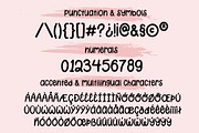 Cute Lipstick Playful Font, a Script Font by Kellie Jayne Studio (Thumbnail 8 of 8)