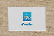 Hand drawn beach logo collection, a Branding & Logo Template by Medianeka (Thumbnail 2 of 5)