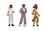 Human life cycle set, a Person Illustration by PaperTrident (Thumbnail 6 of 9)