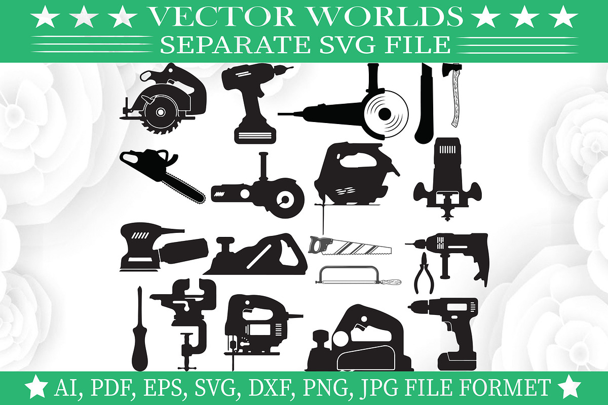 Wood Work Tool Svg, Tool Svg, an Object Graphic by VectorWorlds (Photo 2 of 3)