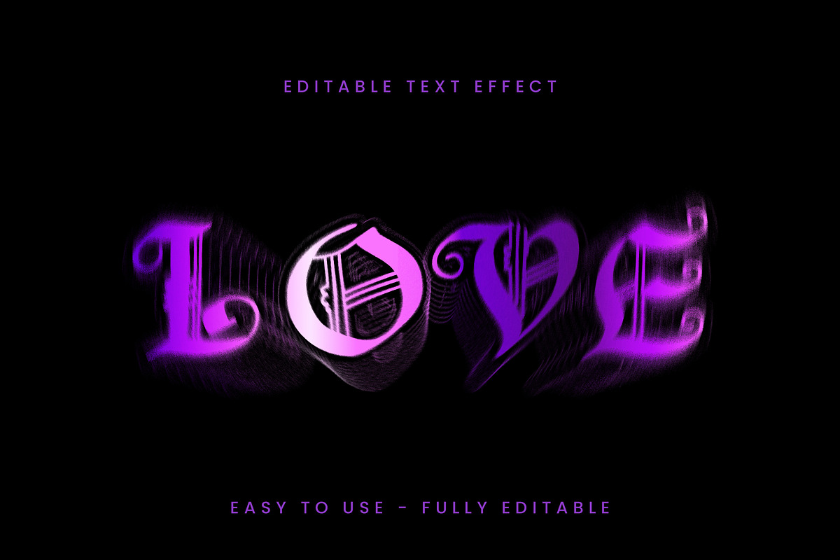 Gothic Neon Text Effect