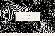 Sandy Seamless Pattern, a Pattern Graphic by Curly_Pat (Thumbnail 1 of 5)