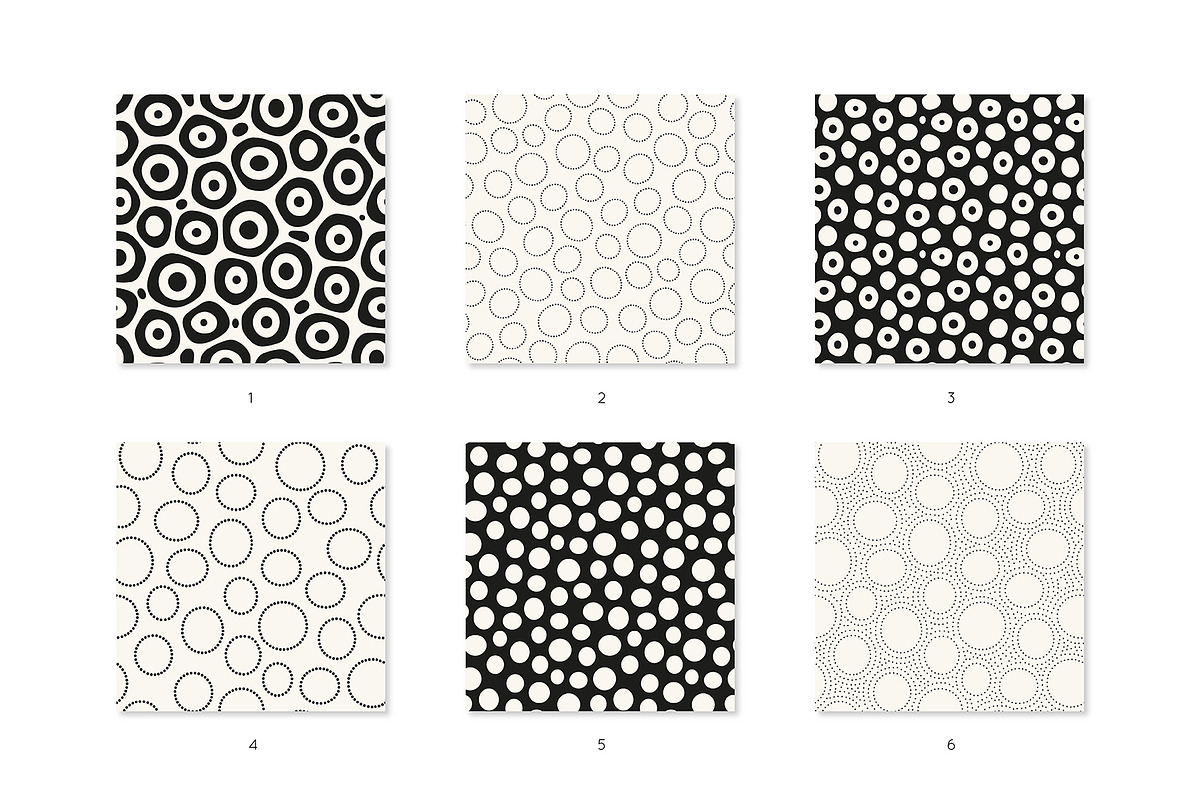 Rings. Seamless Pattern Set, a Pattern Graphic by Curly_Pat (Photo 3 of 6)