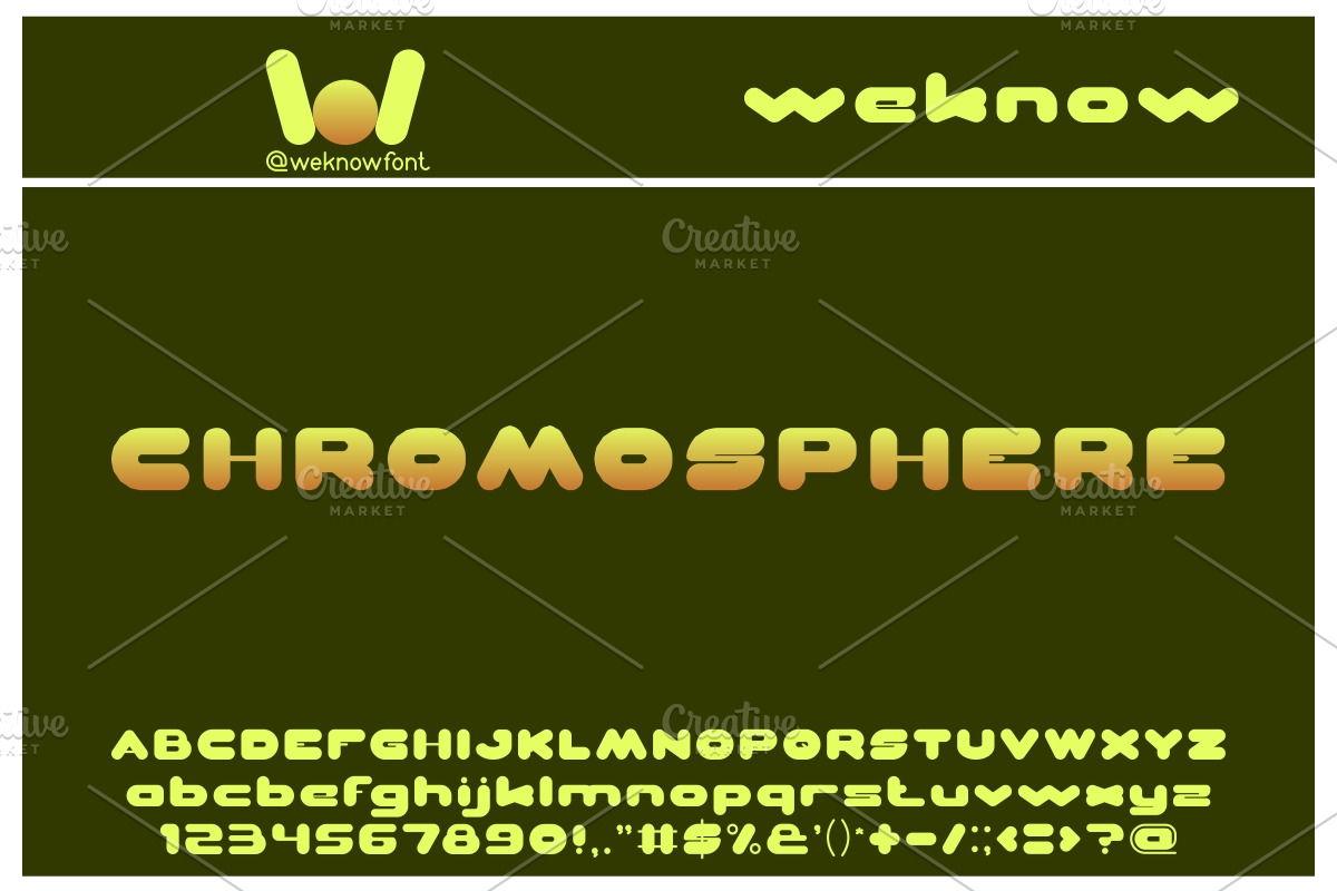 evergreen font, a Font by weknow (Photo 5 of 5)