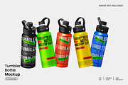 Tumbler Bottle Mockup, a Packaging Mockup by Unerispace (Thumbnail 1 of 3)