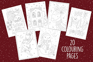 Christmas Colouring Pages - Download