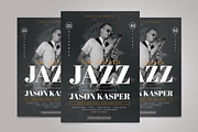Jazz Concert Flyer, a Flyer Template by Tokosatsu (Thumbnail 4 of 4)