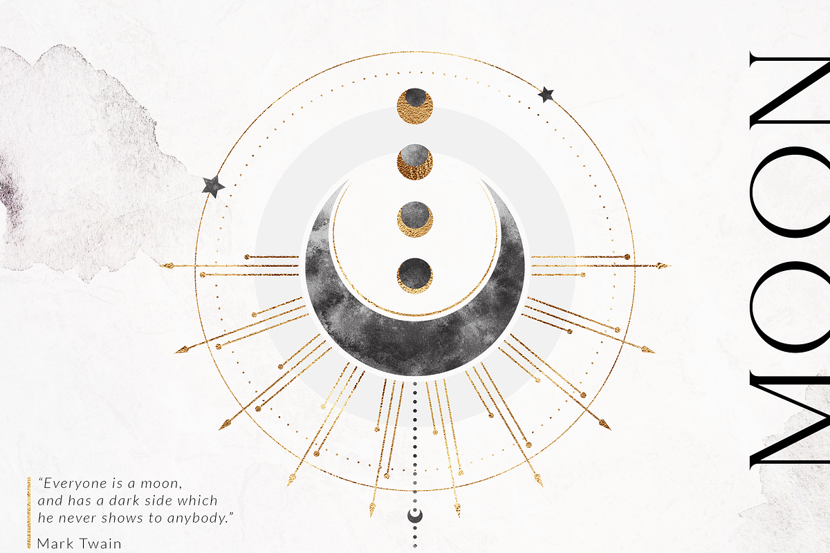 Gentle cosmos - celestial collection, a Texture Illustration by Pamyatka Shop (Photo 7 of 20)