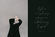 Bedley // Handwritten Font, a Script Font by etigletters (Thumbnail 6 of 12)