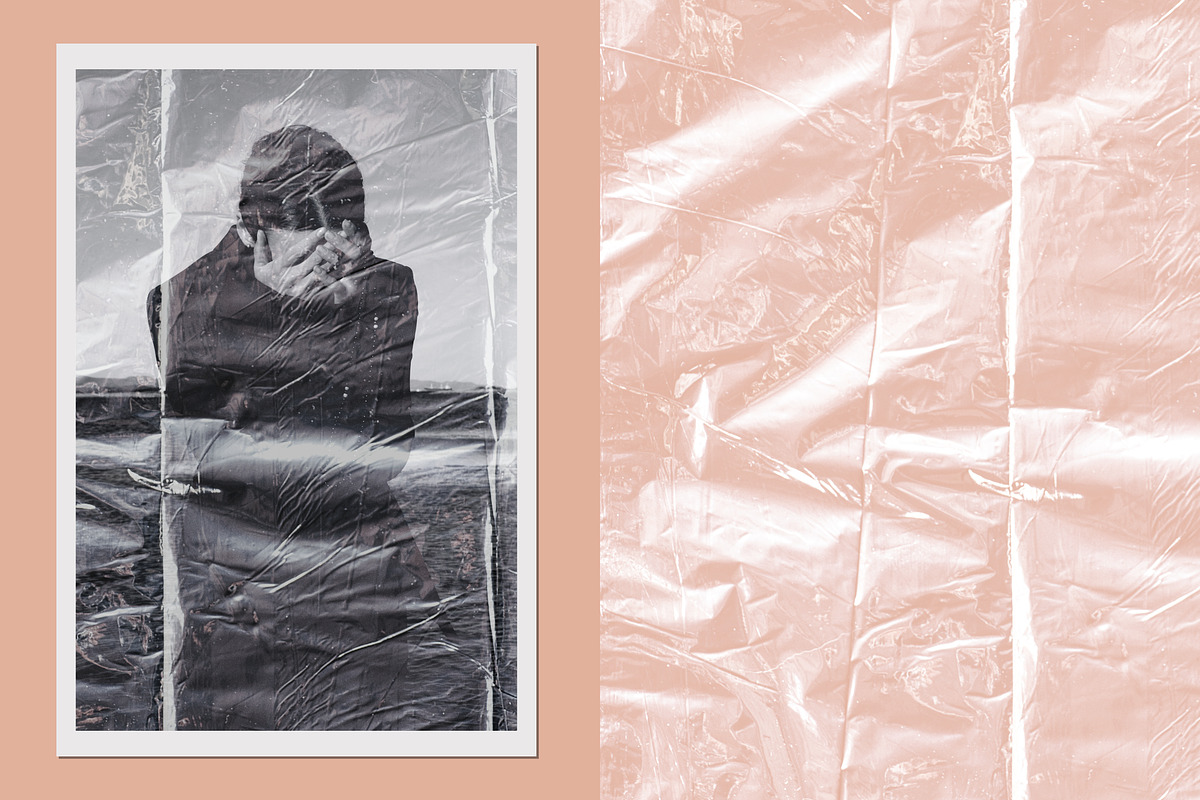 Wrinkled Plastic Overlays, a Texture Graphic by Feather & Sage Design (Photo 3 of 10)