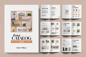 Catalog with Gold Accents, a Brochure Template by ContestDesign