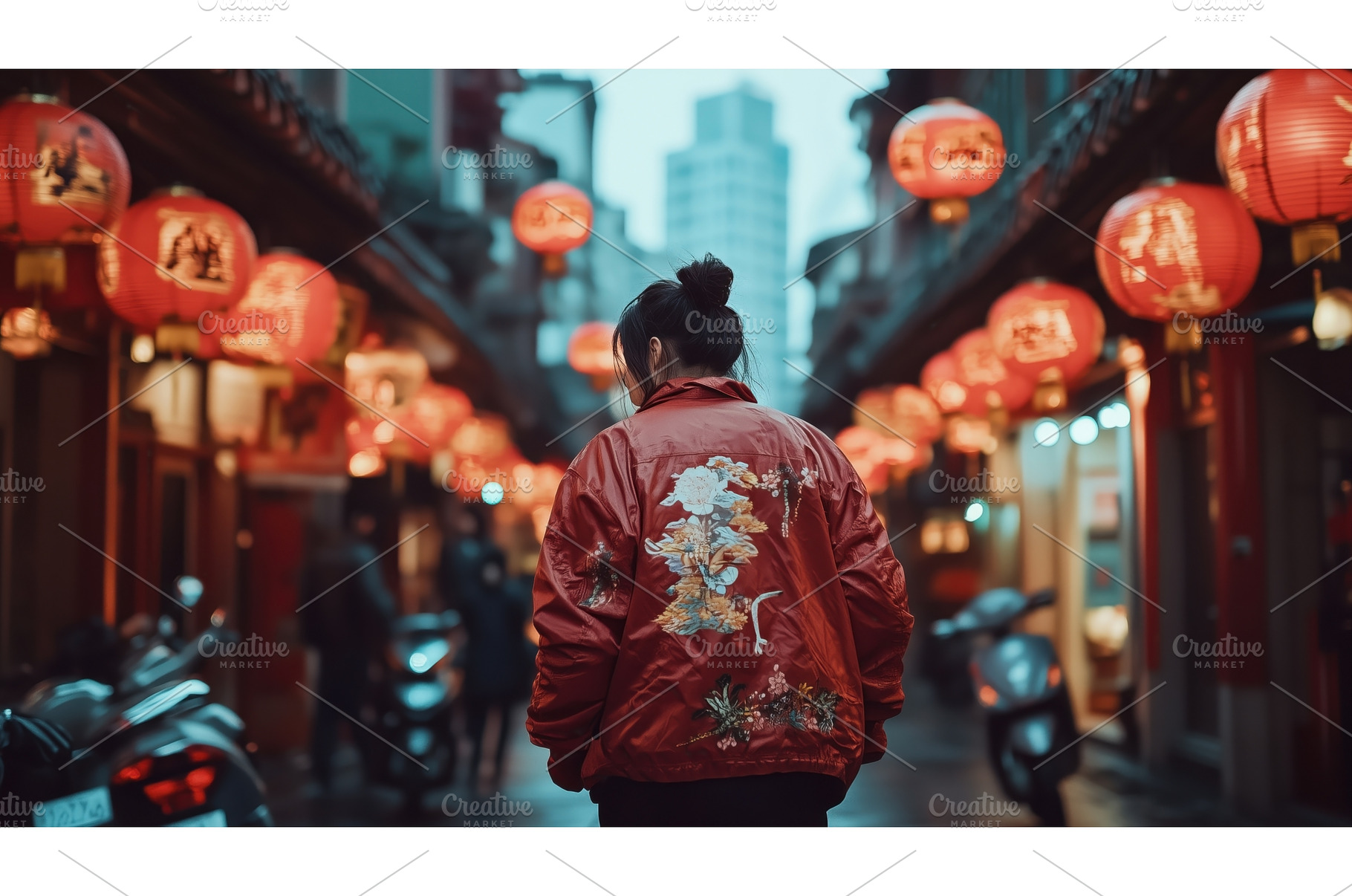 A person wearing a red embroidered, a Beauty & Fashion Photo by Sergey Kotenev