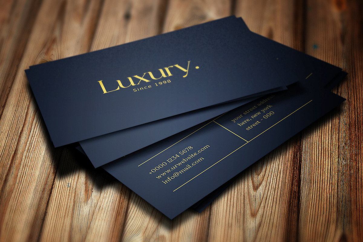 Luxurious Business Card, a Business Card Template by Saman Osama (Photo 3 of 4)