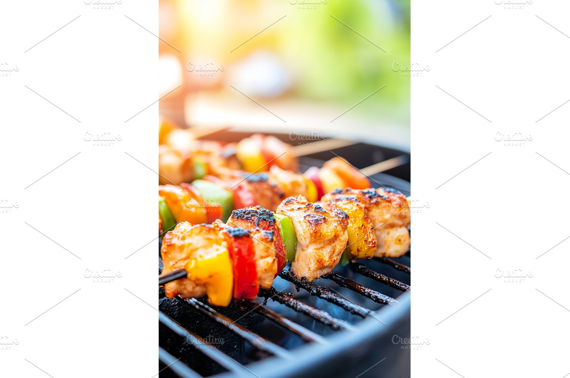 Grilled chicken and vegetable, a Nature Photo by Lermont51