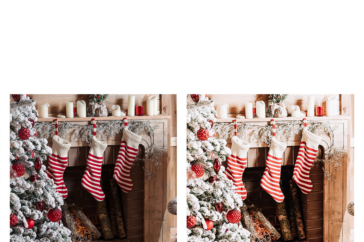 11 Christmas Lightroom Presets, a Preset Add-On by MockTurtleStudio (Photo 4 of 9)