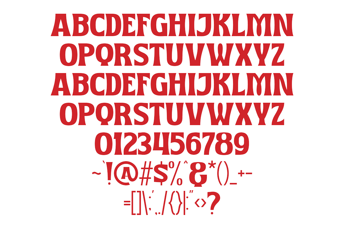 Gamorette - Luxury Vintage Fonts, a Serif Font by Konstantine Studio (Photo 3 of 4)