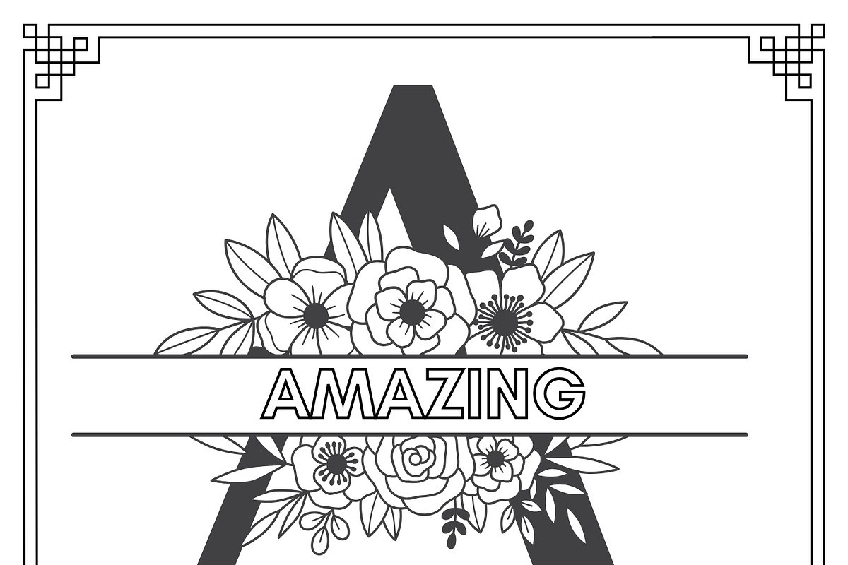 Affirmation colouring book Printable, a Card Template by Noorist (Photo 2 of 10)