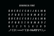 Ruxoken - Elegant Serif Font, a Serif Font by Iqsiart Studio (Thumbnail 5 of 6)