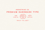 Ironstrike | Hand Drawn Sans Serif, a Sans Serif Font by Max Lockwood (Thumbnail 3 of 15)