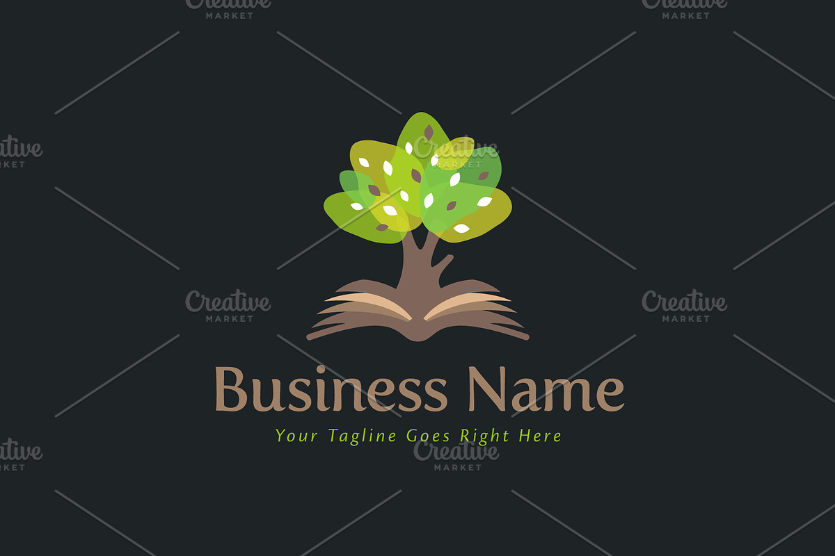 Tree of Learning Custom Logo, a Branding & Logo Template by ARTE MIGUEL (Photo 2 of 3)
