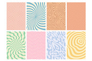 Psychedelic groovy patterns, a Texture Illustration by Vector Tradition (Thumbnail 3 of 3)