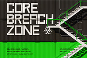 Boltra – Futuristic Display Typeface, a Sans Serif Font by Vadovastd (Thumbnail 4 of 7)