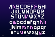Mecha - Futuristic Tech Display Font, a Sans Serif Font by Font Liner (Thumbnail 9 of 9)