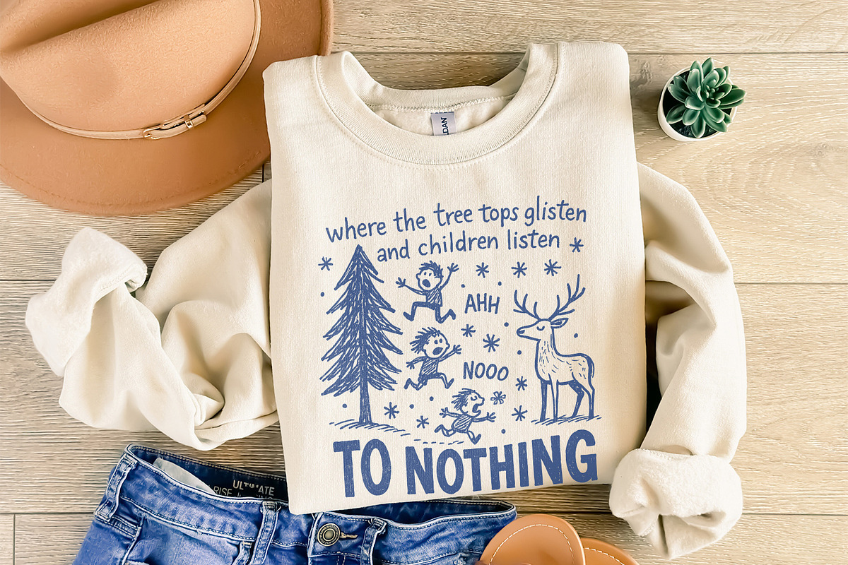 Where The Tree Tops Glisten And, an Illustration by SharpMarketplace (Photo 8 of 9)