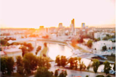 The Blurred Boke Bokeh Background Of, an Architecture Photo by Our Amazing World
