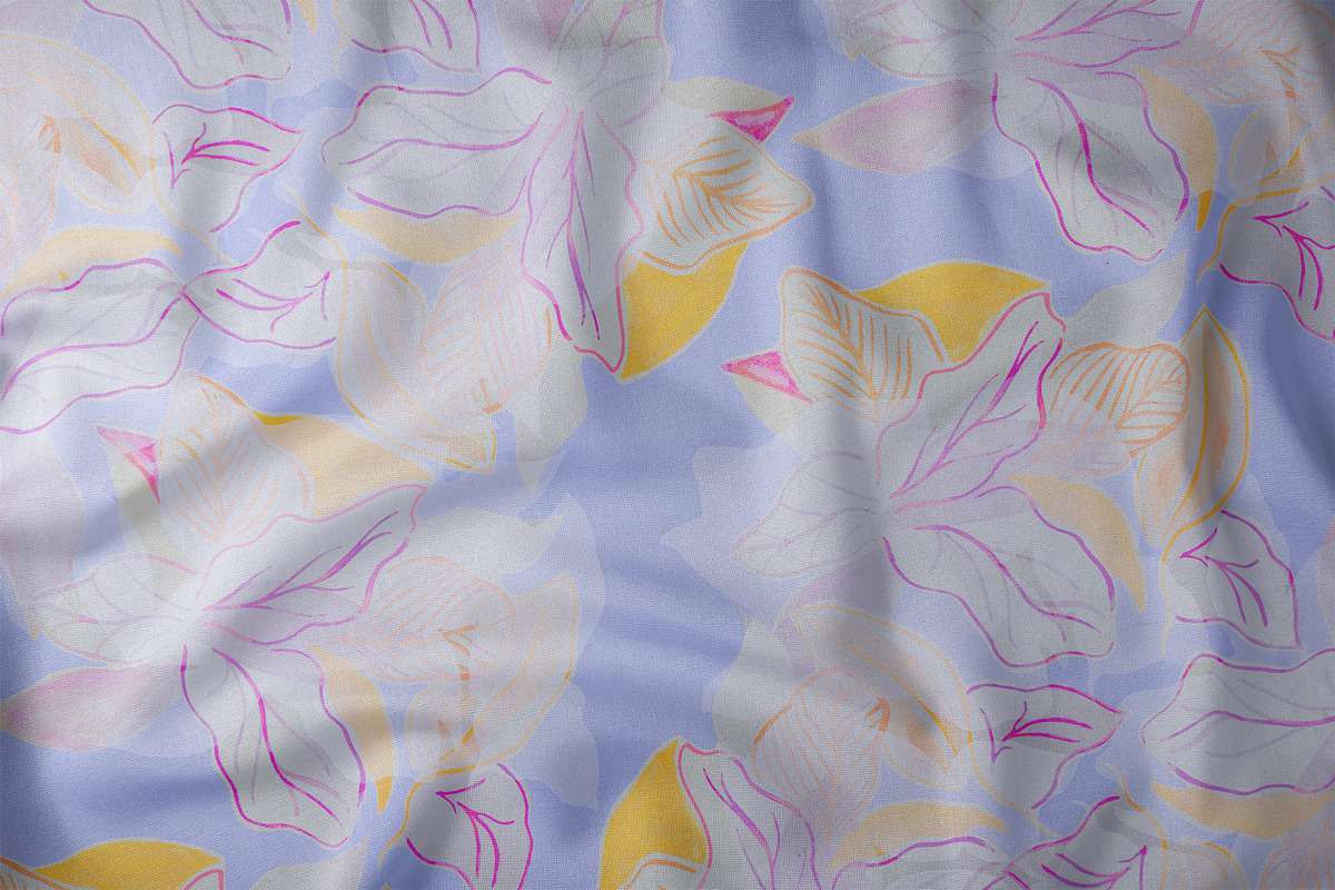 Painted Leaves Seamless Pattern, a Pattern Graphic by JESSIE BLOOM STUDIO (Photo 3 of 4)