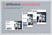 Fashion Social Media Pack, a Social Media Template by MVP Factory (Thumbnail 2 of 6)