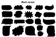 Abstract Speech Bubbles Cutout Shape, an Object Graphic by Le.nart (Thumbnail 6 of 7)